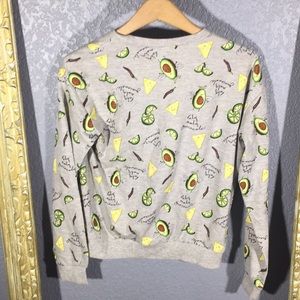 avocado sweatshirt h&m
